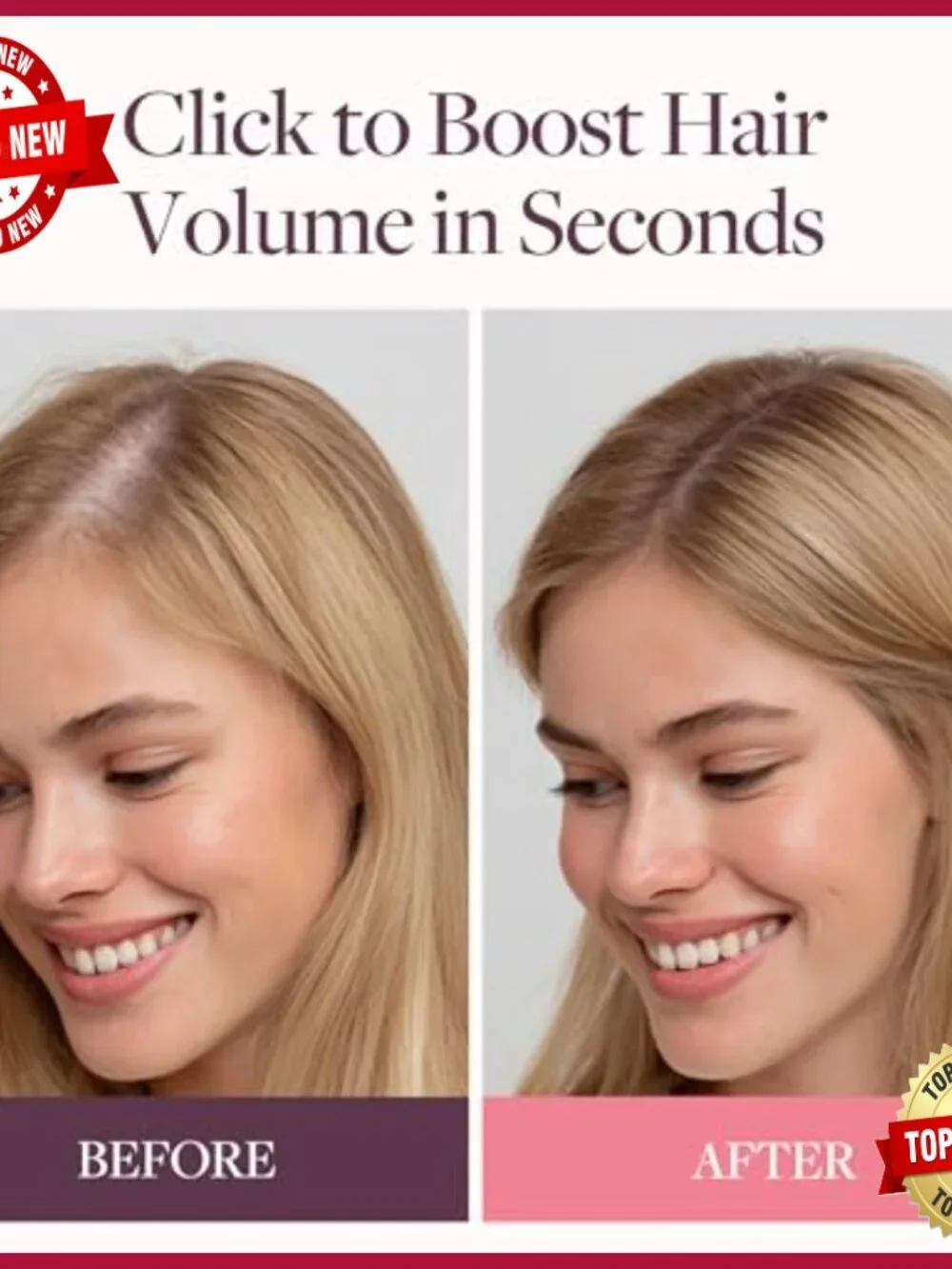 Human Hair Clip-In Extensions for Thinning Hair, 18 Inch, 4 Pieces